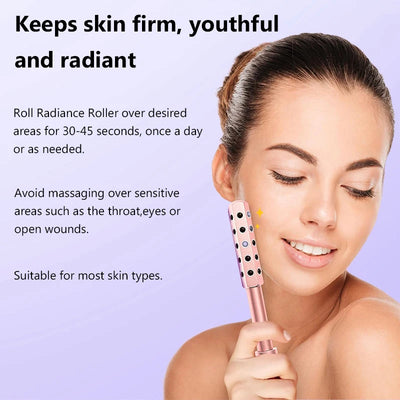 24 Germanium Face Massage Roller for Skin Care - Smarsty