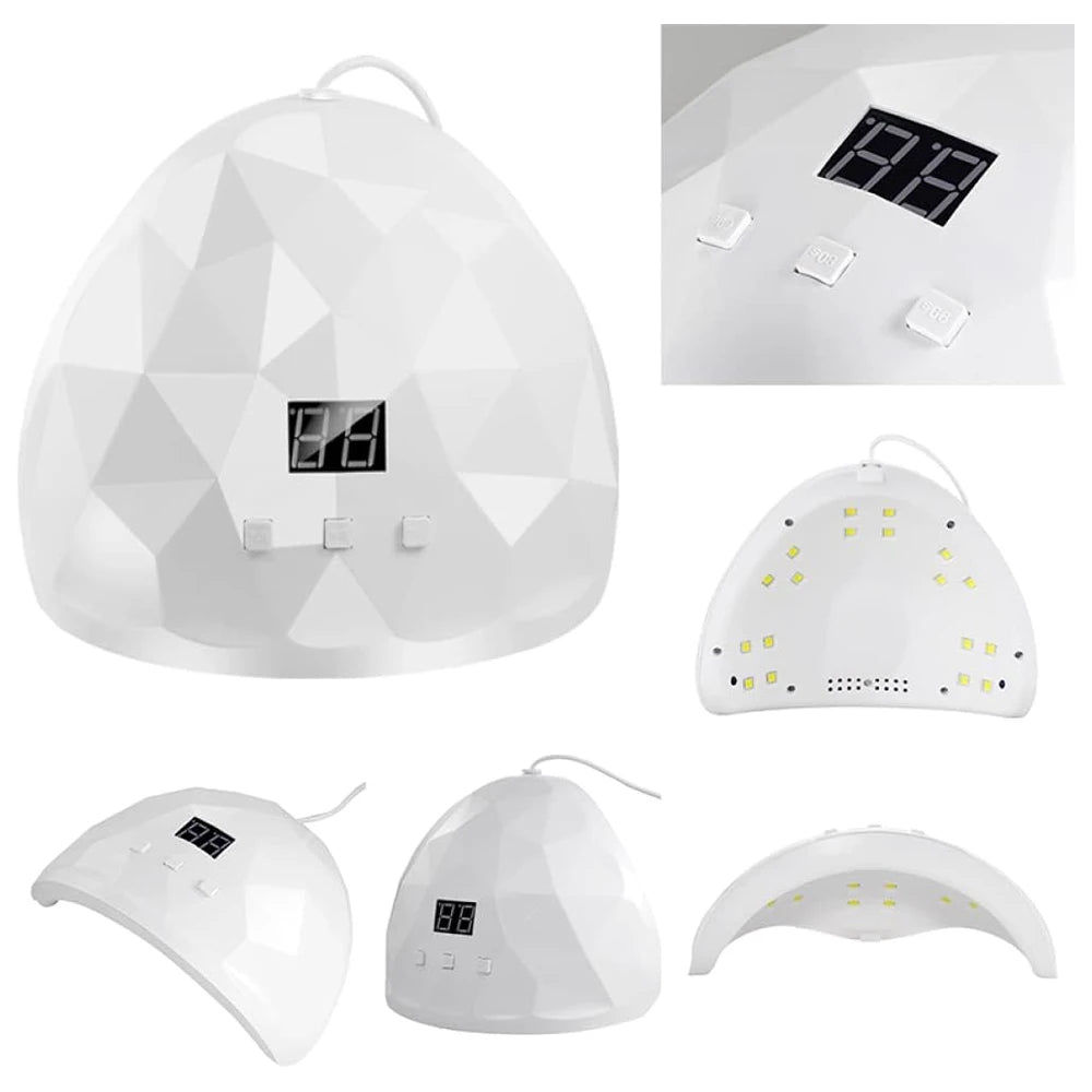 LULAA UV Nail Polish Lamp with Automatic Sensing Feature - Smarsty