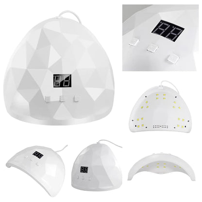LULAA UV Nail Polish Lamp with Automatic Sensing Feature - Smarsty
