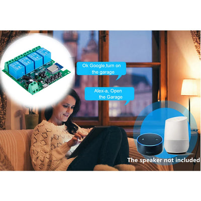 Zigbee Smart Home Relay Module for Alexa Control - Smarsty