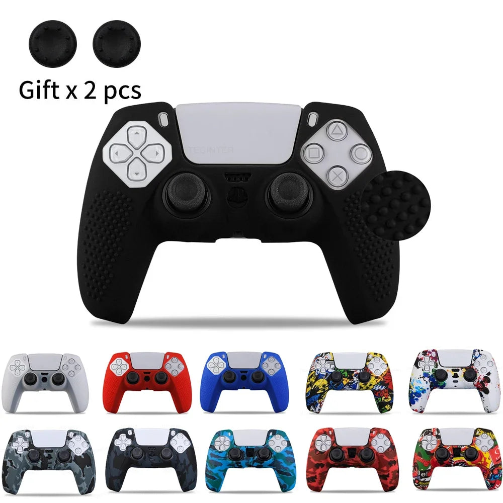 Silicone Protective Cover for PS5 Controller with Anti-Slip Grip - Smarsty