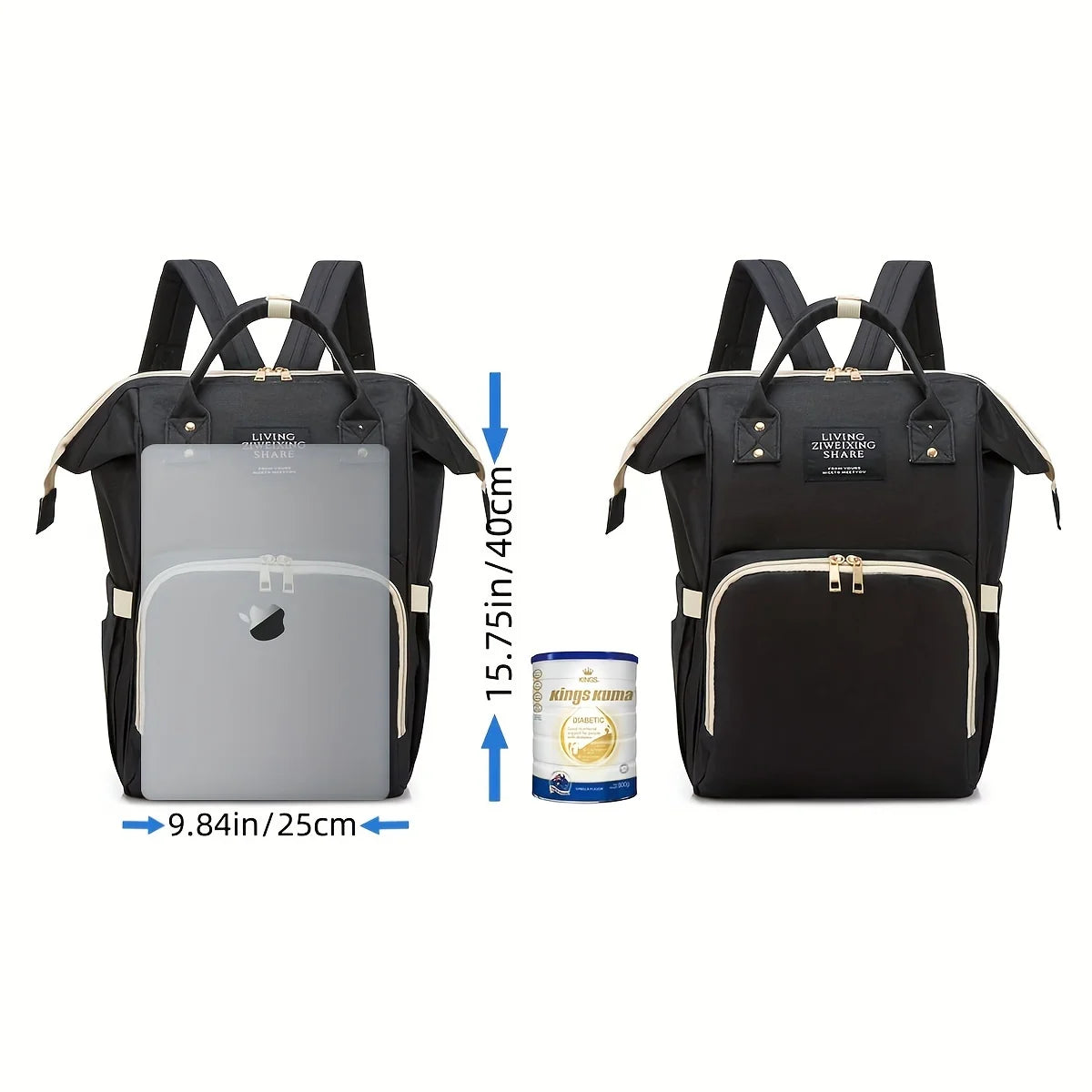 Diaper Bag Mummy Backpack Large Capacity Bag Mom Baby Multi-function Waterproof Outdoor Travel Diaper Bags For Baby Care