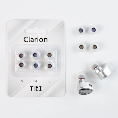 TRI Clarion Silicone Earphone Eartips for Comfort Fit - Smarsty