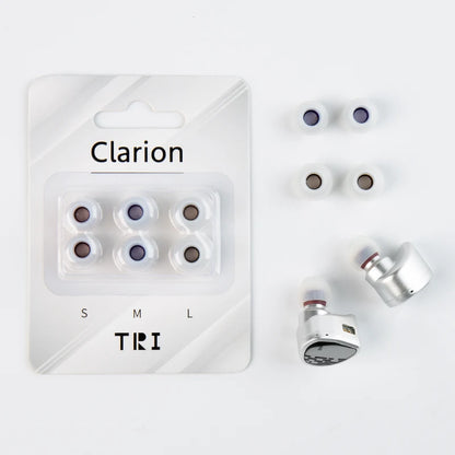 TRI Clarion Silicone Earphone Eartips for Comfort Fit - Smarsty
