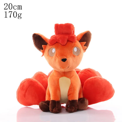 Cute Pikachu Plush Toy Pokemon Charmander Squirtle Bulbasaur Stuffed Doll Eevee Scorbunny Gengar Snorlax Christmas Gifts