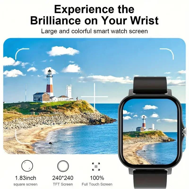 Smart Watch with Bluetooth Talking and Health Monitoring - Smarsty