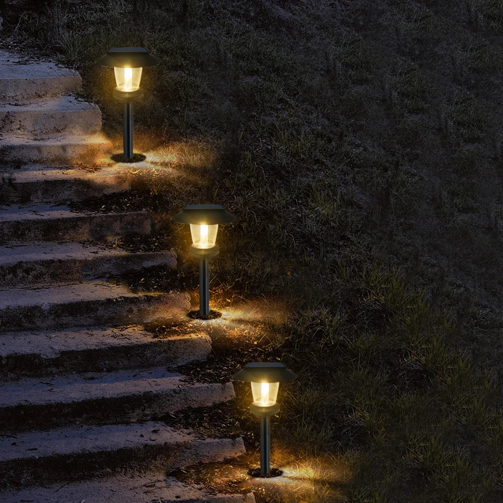 Solar Pathway Lights LED Waterproof for Garden Walkway - Smarsty