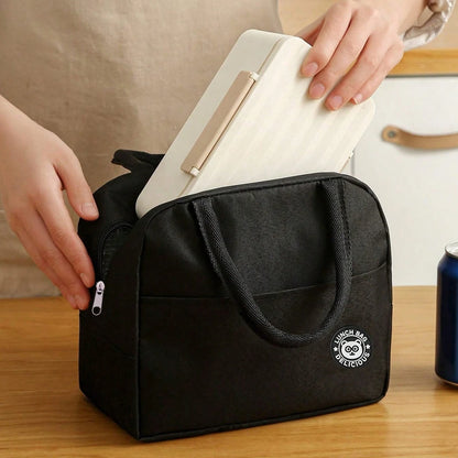 Large Capacity Insulated Lunch Bag For Bento And School - Smarsty