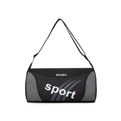 Unisex Gym Bag With Crossbody Strap For Travel And Yoga - Smarsty