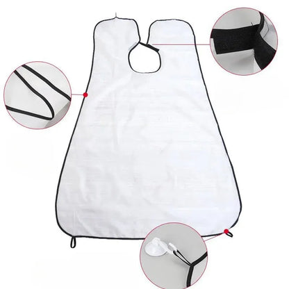 Versatile Shaving Bib for Easy Beard Styling - Smarsty