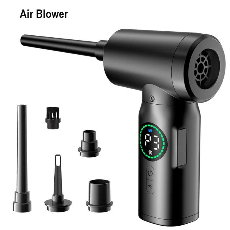 Cordless Air Duster Vacuum Cleaner Portable 7500mAh