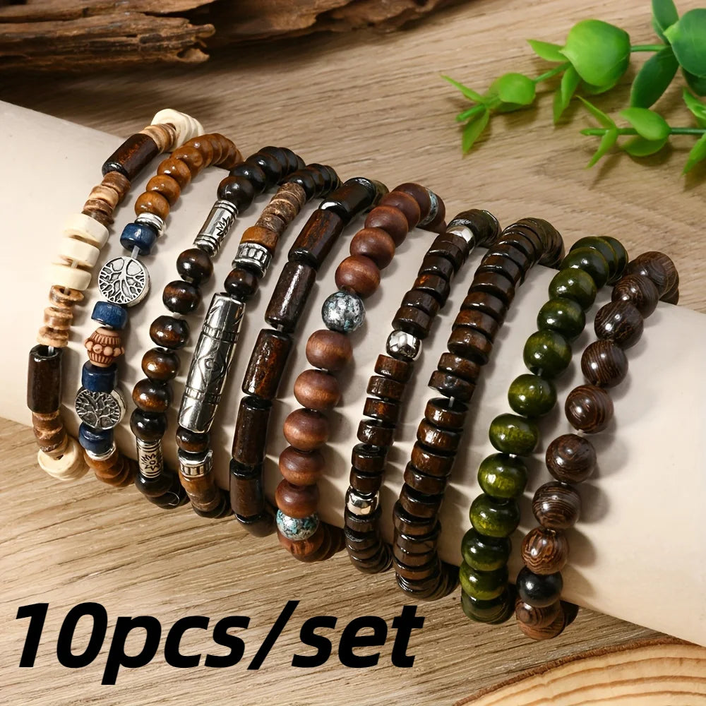 Bohemia Ethnic Beaded Bracelets For Men Stylish Gift - Smarsty