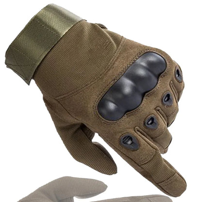 Tactical Hard Knuckle Fingerless Gloves for Combat - Smarsty