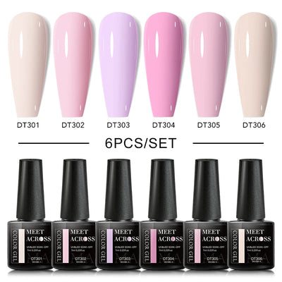 Autumn Brown Gel Nail Polish Set for Stunning Manicures - Smarsty