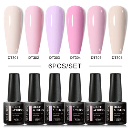 Autumn Brown Gel Nail Polish Set for Stunning Manicures - Smarsty