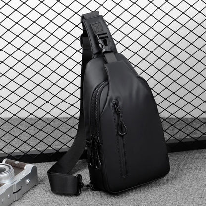 Mens USB Port Chest Bag For Daily Commute And Traveling - Smarsty