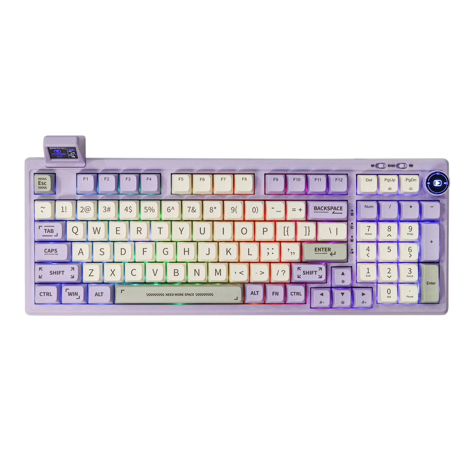 97 Key 95 Percent Mechanical Keyboard With Bluetooth