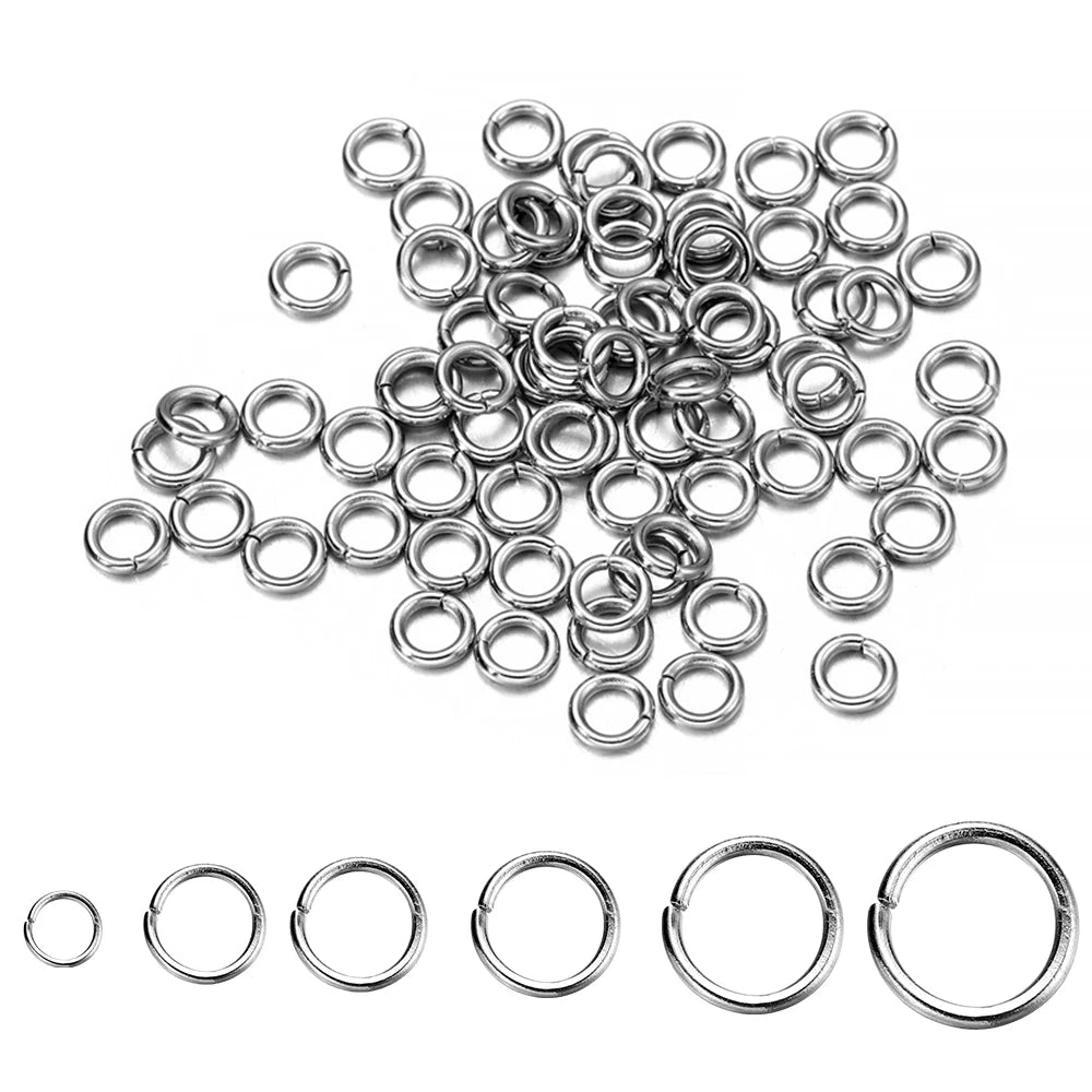 Stainless Steel Jump Rings Set For DIY Jewelry Making - Smarsty
