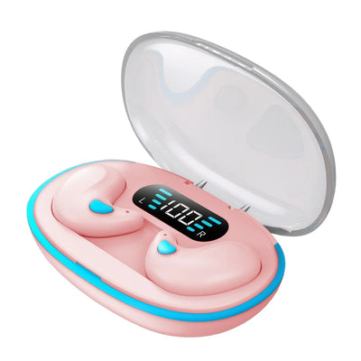 BT 5.3 Invisible Sleep Earphones Touch Control Sense-Free Micro Sleep Earbuds IPX5 Waterproof Open Ear Headsets for Better Sleep
