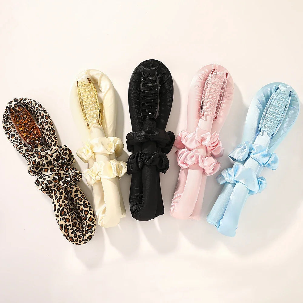 Heatless Curling Rod Headband for Effortless Silk Curls - Smarsty