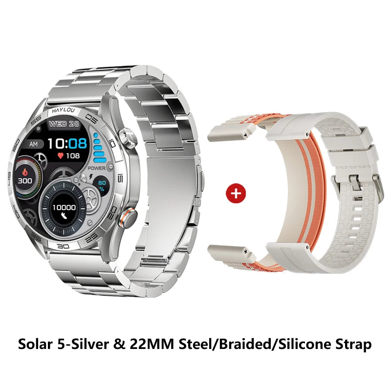 Haylou Solar 5 Smartwatch with Voice Calling and AMOLED Display - Smarsty