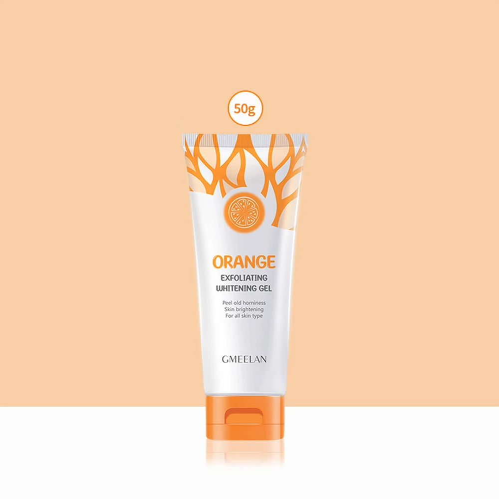 Orange Exfoliating Gel Dead Spot Remover Brighten Peeling 50g Gentle Repair Scrub Whiten Hydrating Moisturizer Korean Skin Care - Smarsty