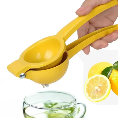 Home Manual Lemon Squeezer Aluminum Alloy Hand Pressed Orange Fruit Juicer Portable Practical Kitchen Tools Mini Blender by Smarsty