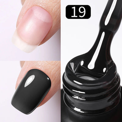 Born Pretty Milky Pink Rubber Base Gel Polish 15ml Self Leveling Formula - Smarsty