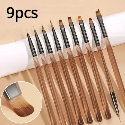 Professional Nail Art Liner Brushes for Precision Designs - Smarsty