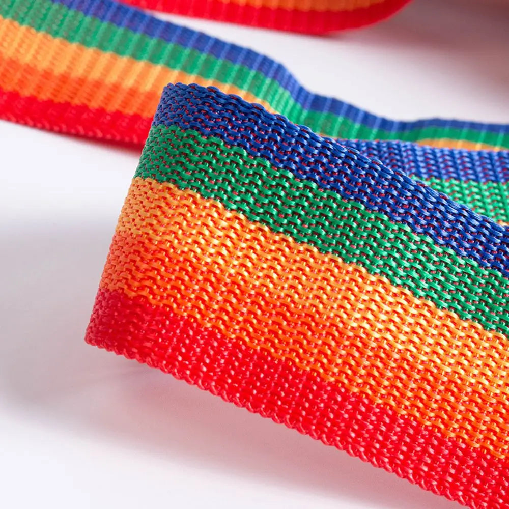 Luggage Buckle Strap Cross Belt Packing Adjustable Travel Accessories Suitcase Buckle Strap Rainbow Baggage Packing Belts