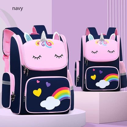 Unicorn Kids Backpack Waterproof School Bag for Girls - Smarsty