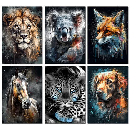 5D DIY Diamond Painting Animal Kits for Mosaic Art - Smarsty