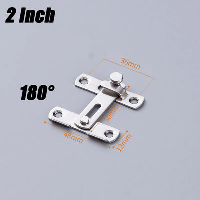 Sliding Barn Door Latch Sliding Right Angle Door Latch Door Bolt Wine Cooler Closet Window Door Latch Plug Baby Safety Latch - Smarsty