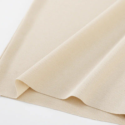 Women Ankle-Length Wide Leg Pants Casual Summer Solid Elastic Waist Loose Ice Silk Pants Spring Summer Female Trousers - Smarsty