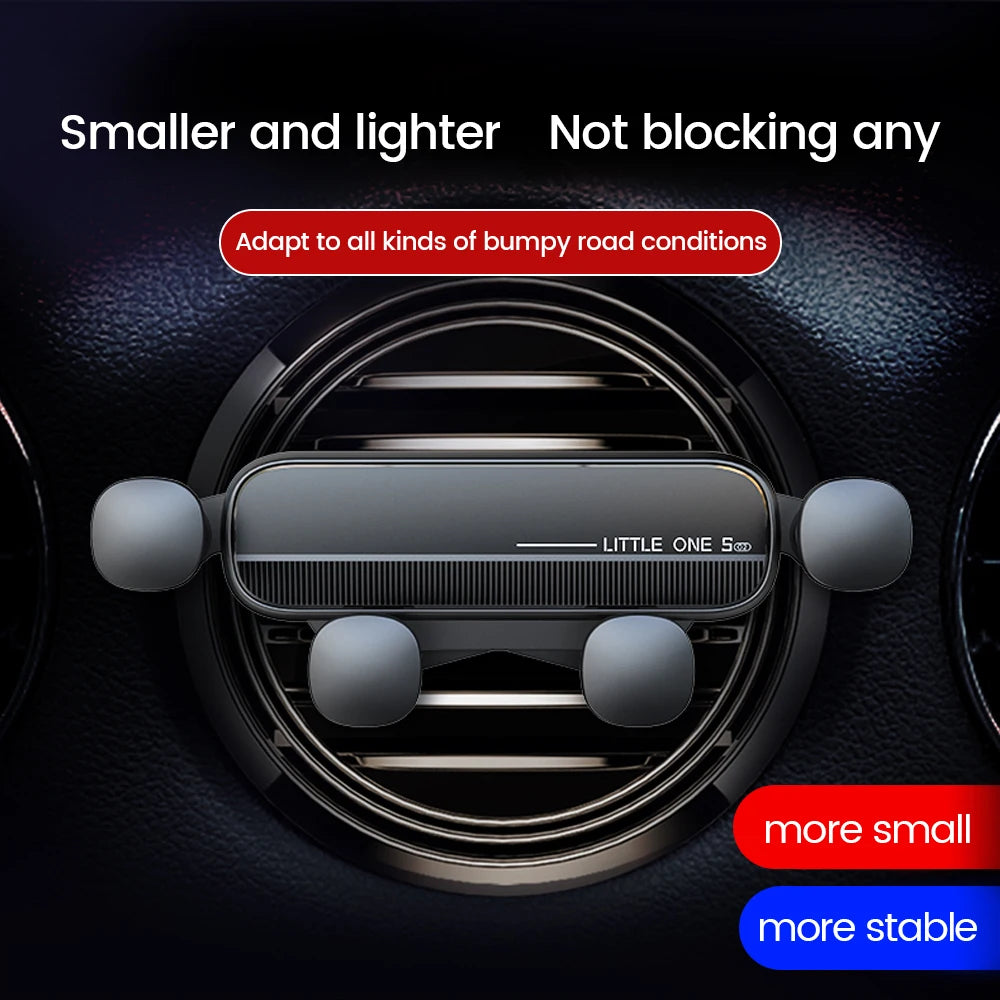 Gravity Car Phone Holder Air Vent Mount For Universal Fit - Smarsty