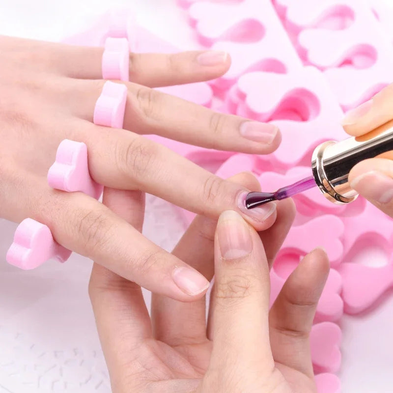Soft Nail Art Toe Separators for Easy Pedicures - Smarsty