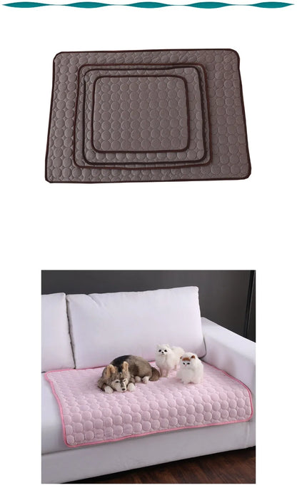 Extra Large Dog Cooling Mat for Summer Comfort - Smarsty