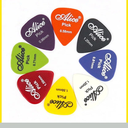 10/20/40/60/100Pcs Guitar Picks Acoustic Electric Bass Plectrum Mediator Guitar Accessories Thickness 0.58 - 1.5 mm