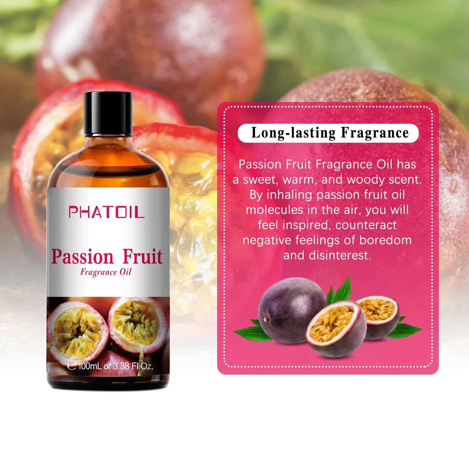 PHATOIL 100ml Aromatherapy Fragrance Oil Pure Essential Oils - Smarsty