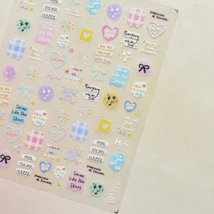 Cute Starfish Nail Charm Stickers for Summer Nail Art - Smarsty