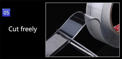 3M Nano Double Sided Tape Waterproof Reusable Adhesive - Smarsty