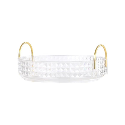 Multifunctional Lipstick Storage Box Rotating Drawer Makeup Box Transparent Desktop Skin Care Product Storage Rack by Smarsty