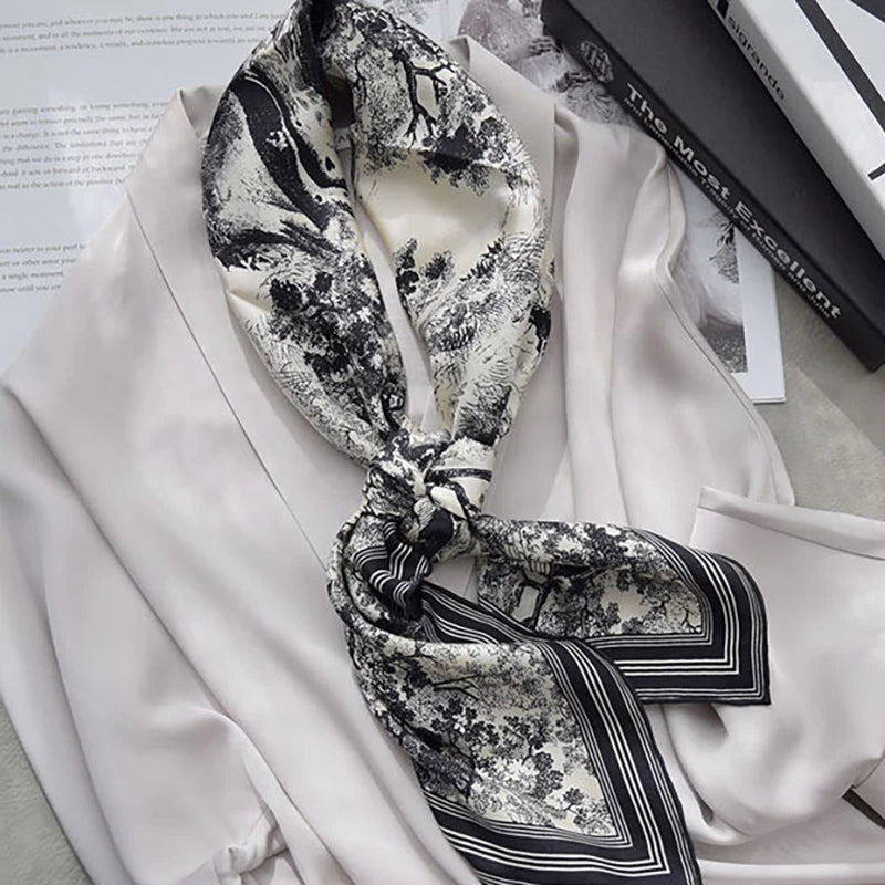 Luxury Women's Spring Scarf Soft Polyester Shawl - Smarsty