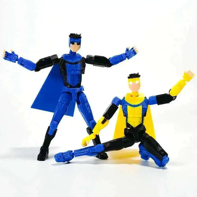 3D Printed Superheroes Invincible 2.0 Anime Multi-Jointed Shapeshift Toys Action Figures Mannequin Model Ornaments Gifts - Smarsty
