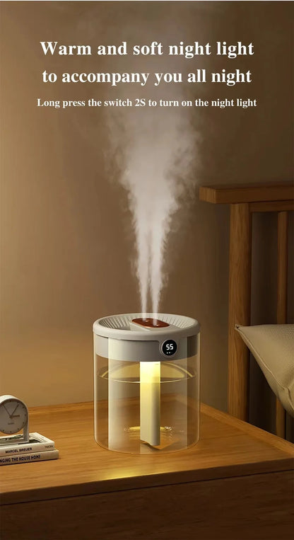 2L Portable Humidifier for Quiet Bedroom Use - Smarsty