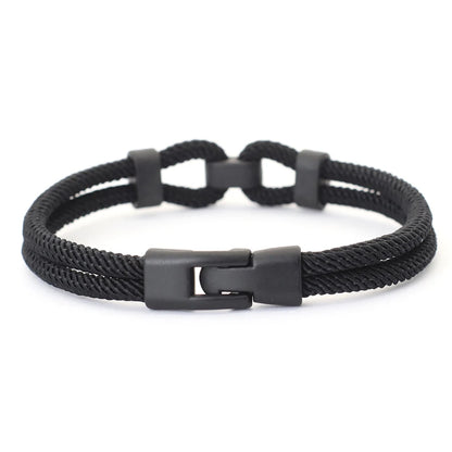 Personalized Thread Bracelet for Men with Easy Hook Closure - Smarsty