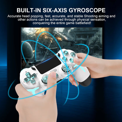 GAMINJA RGB Wireless Game Controller With Dual Vibration - Smarsty