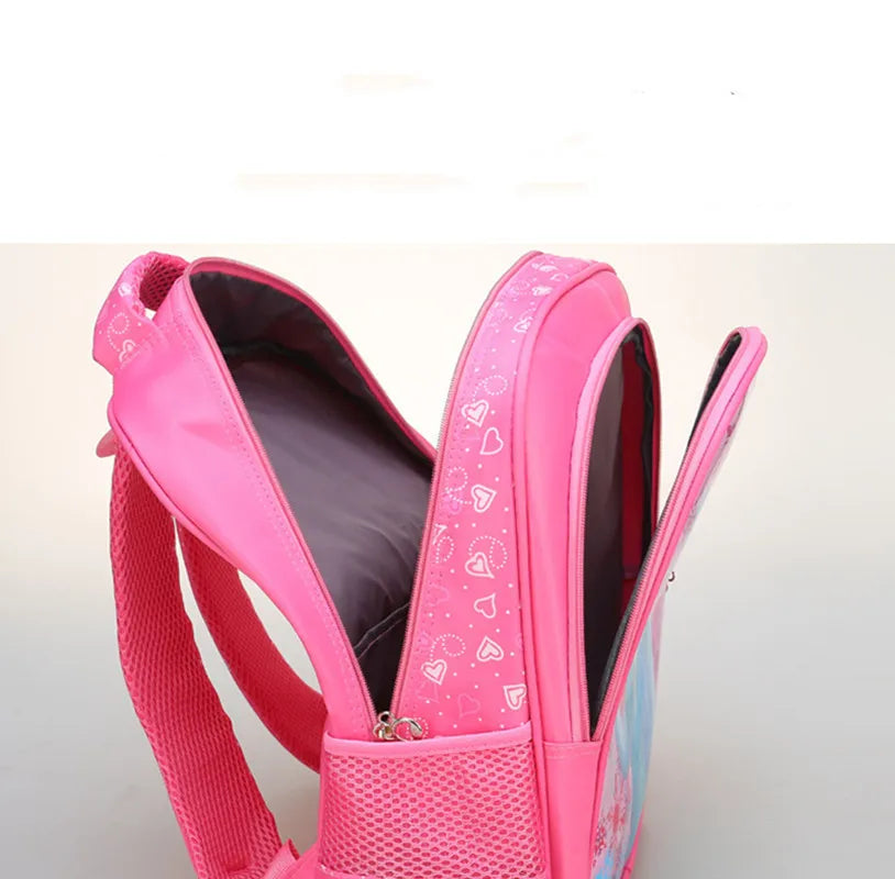 Durable Cartoon Nylon School Backpack Unisex For Kids - Smarsty