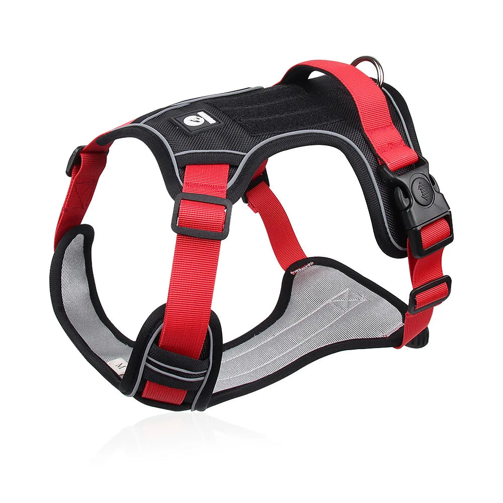 Reflective Tactical Dog Harness for Large Dogs - Smarsty