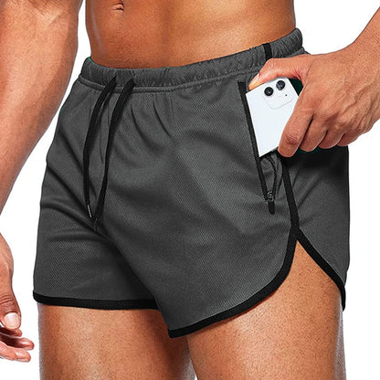 Men Sport Shorts Summer Sportswear Beach Jogging Short Pants Training Shorts Men Basketball Clothing Gym Fitness Running Bottoms - Smarsty